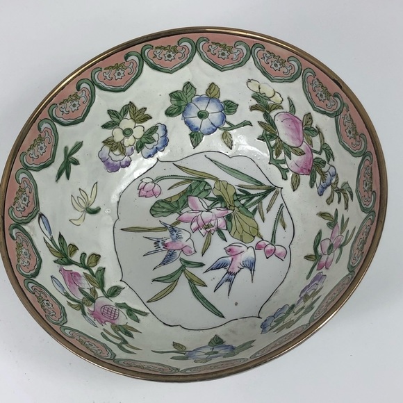 ANTIQUE Tung Chih Tongzhi Porcelain Bowl Macau - Picture 6 of 11